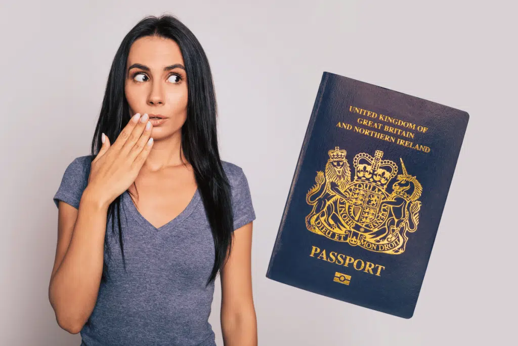 British passport lost abroad