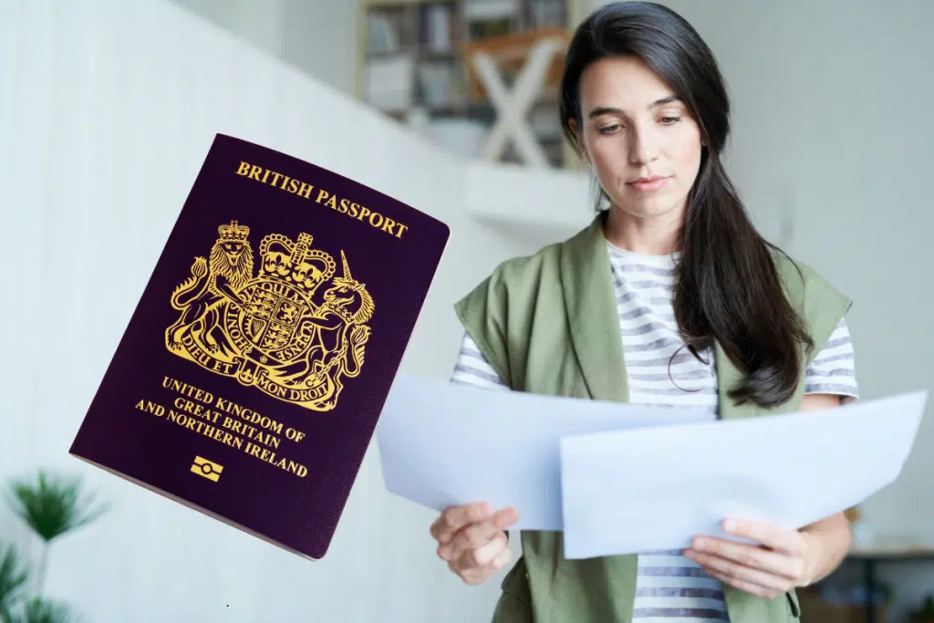 Proof of Residence for a UK Passport